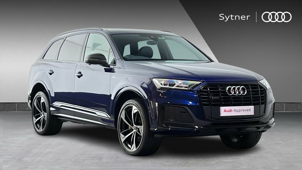 Audi Q7 50 Tdi Quattro Black Edition Tiptronic Cs PF72DDL Blue #2