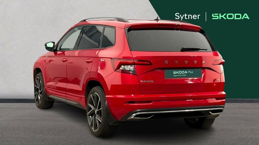 Skoda Karoq 2.0 Tdi 190 Sport Line 4X4 Dsg Red #3