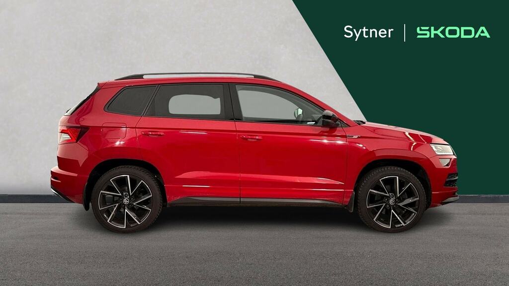 Skoda Karoq 2.0 Tdi 190 Sport Line 4X4 Dsg Red #4