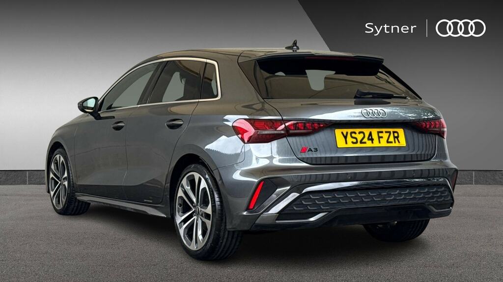 Audi A3 35 Tdi S Line S Tronic YS24FZR Grey #3