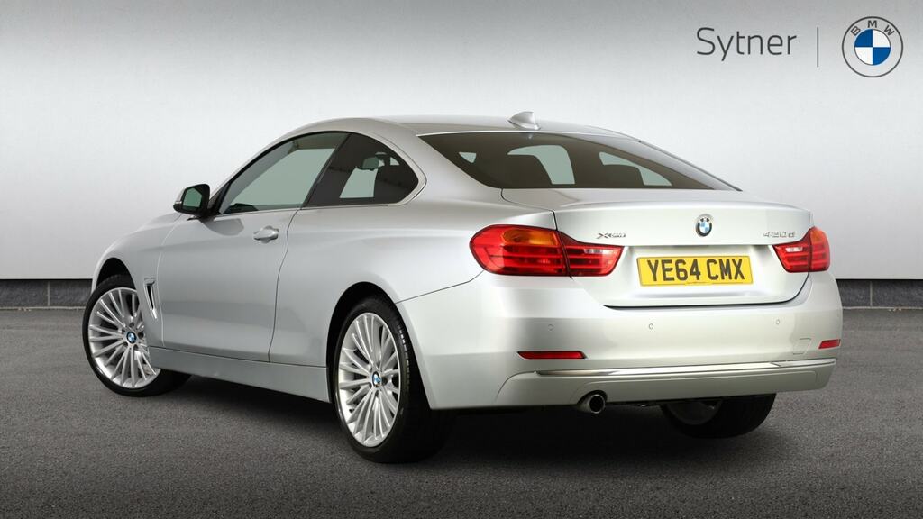 BMW 4 Series Gran Coupe 420D Xdrive Luxury Silver #2