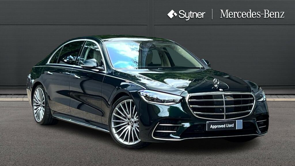 Mercedes-Benz S Class S500l 449 4Matic Amg Line Prem Exec 9G-tronic Green