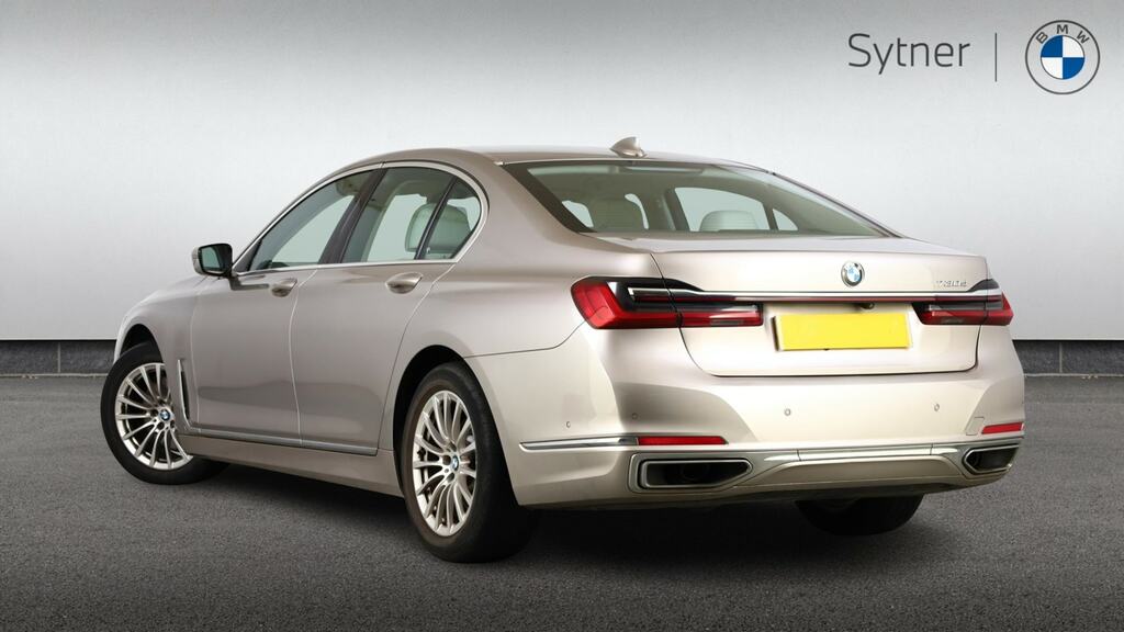 BMW 7 Series 730D Mht Silver #2