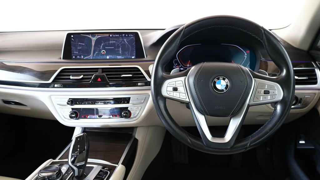 BMW 7 Series 730D Mht Silver #5