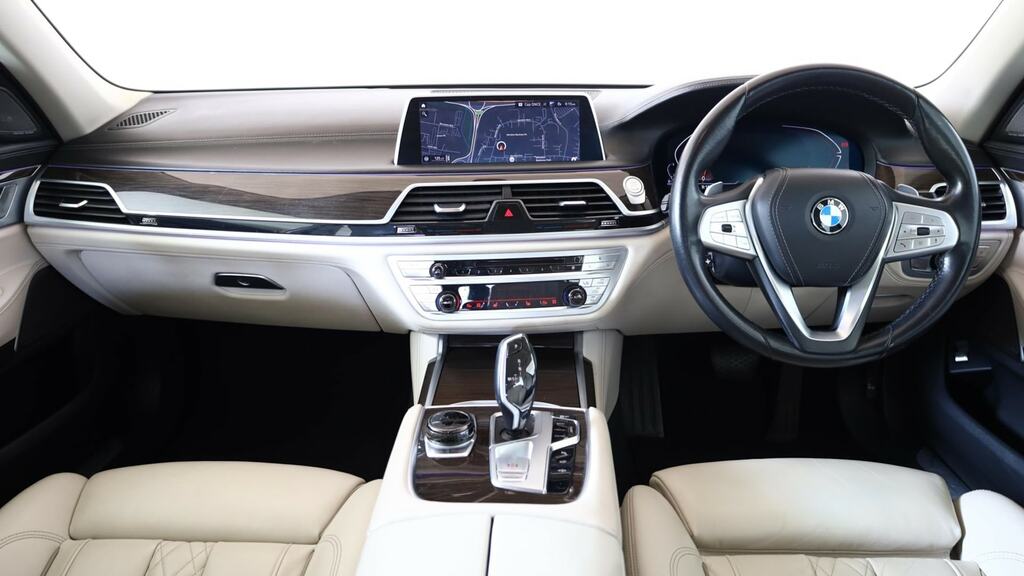 BMW 7 Series 730D Mht Silver #4