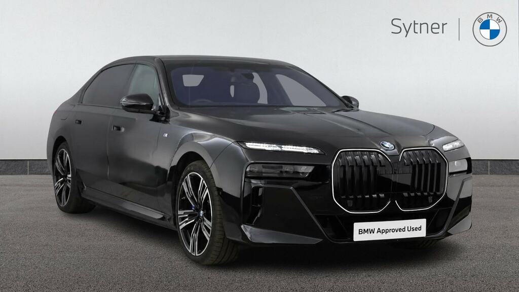 BMW 7 Series 750E Xdrive M Sport Black