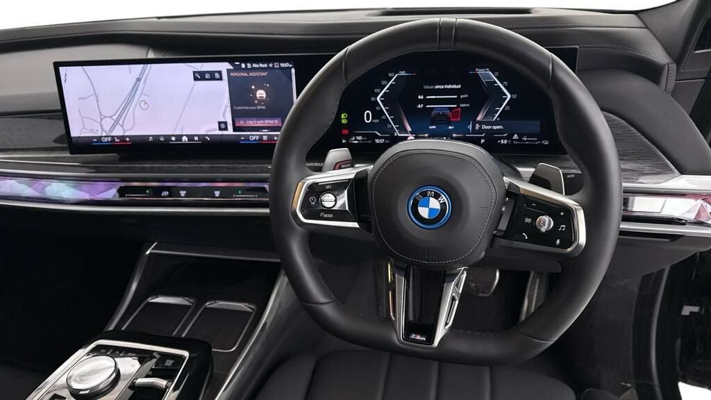 BMW 7 Series 750E Xdrive M Sport Black #5