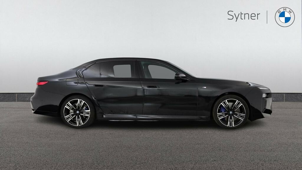 BMW 7 Series 750E Xdrive M Sport Black #3