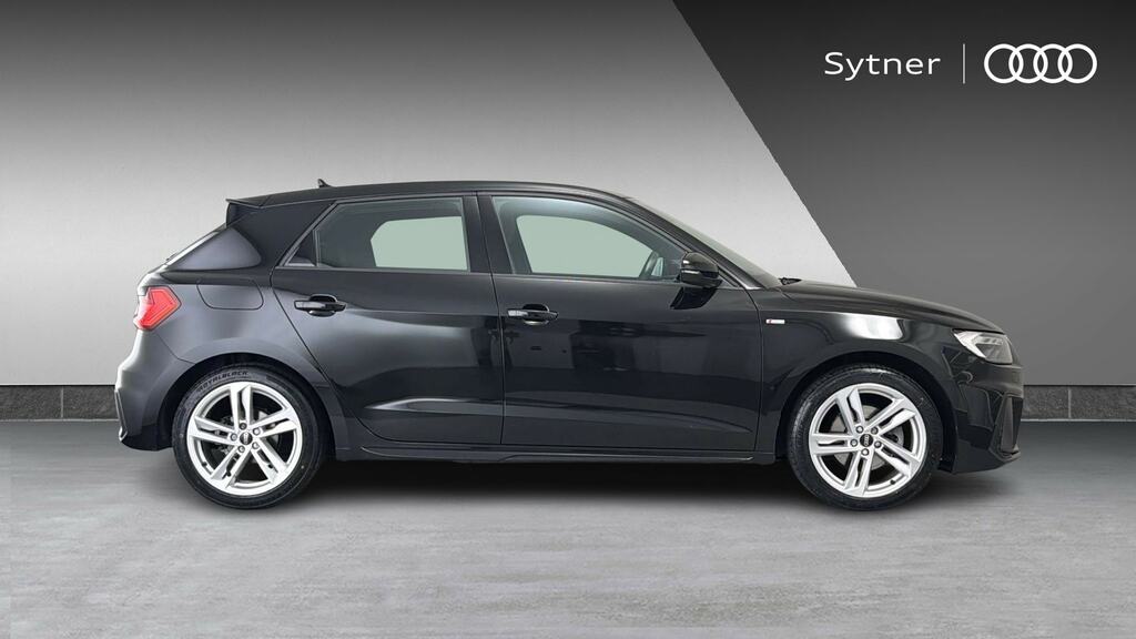Audi A1 30 Tfsi 110 S Line LA22FWW Black #4