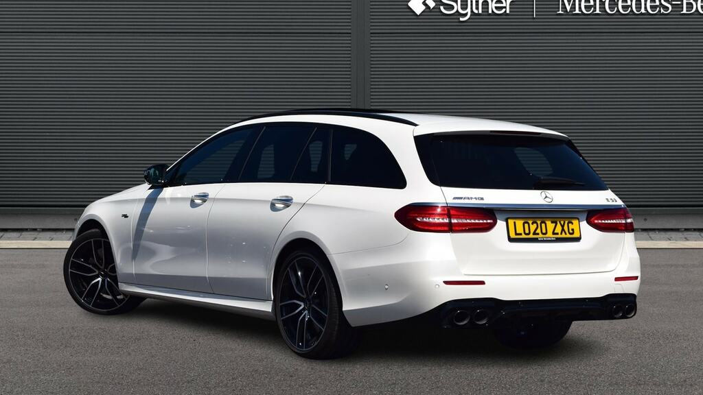 Mercedes-Benz E Class E53 4Matic Premium Plus 9G-tronic White #2