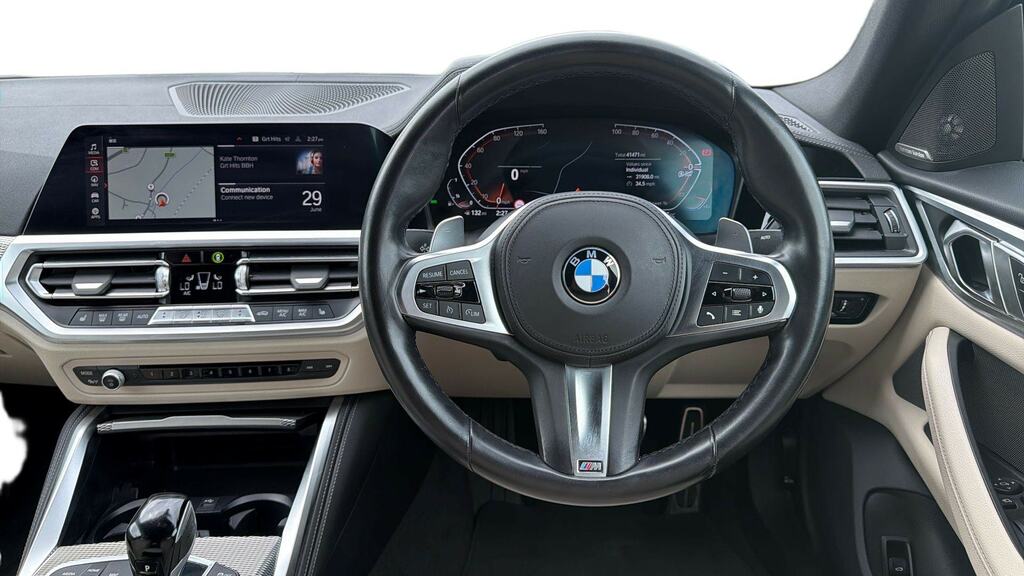 BMW 4 Series Gran Coupe 420I M Sport Step Pro Pack OV72NOF Black #5