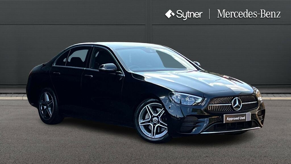 Mercedes-Benz E Class E220d Amg Line 9G-tronic Black
