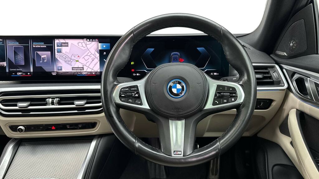 BMW i4 250Kw Edrive40 M Sport 83.9Kwh Techpro AF23URY Black #5