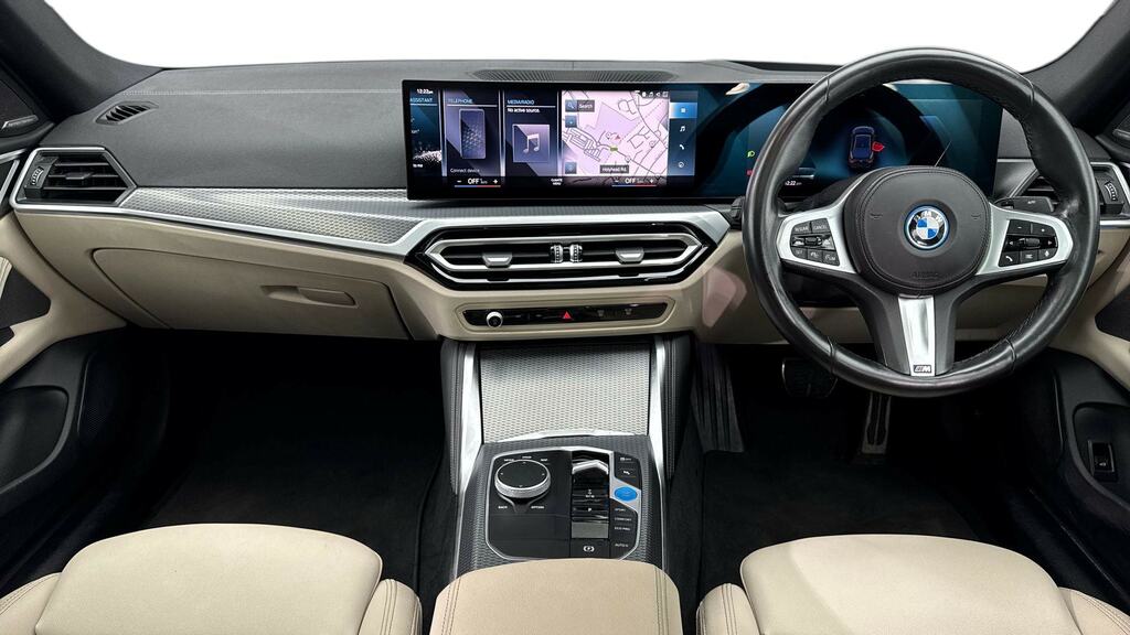 BMW i4 250Kw Edrive40 M Sport 83.9Kwh Techpro AF23URY Black #4