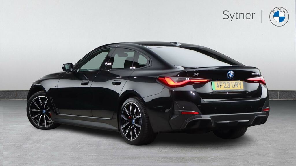 BMW i4 250Kw Edrive40 M Sport 83.9Kwh Techpro AF23URY Black #2