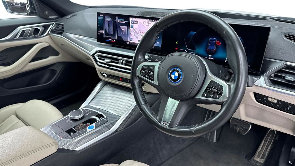 BMW i4 250Kw Edrive40 M Sport 83.9Kwh Techpro AF23URY Black #6