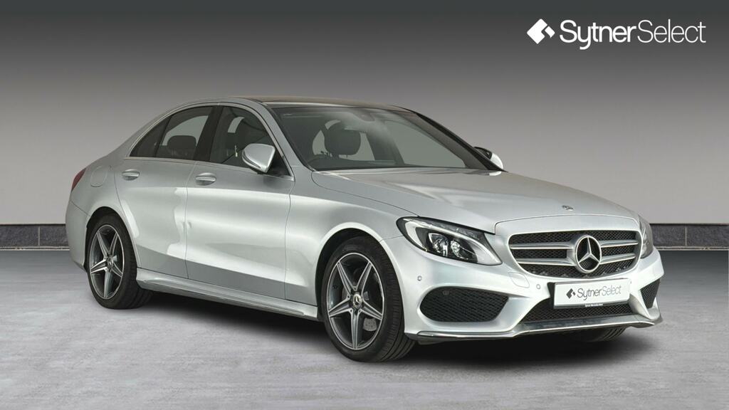 Mercedes-Benz C Class C220d Amg Line Premium 9G-tronic Silver