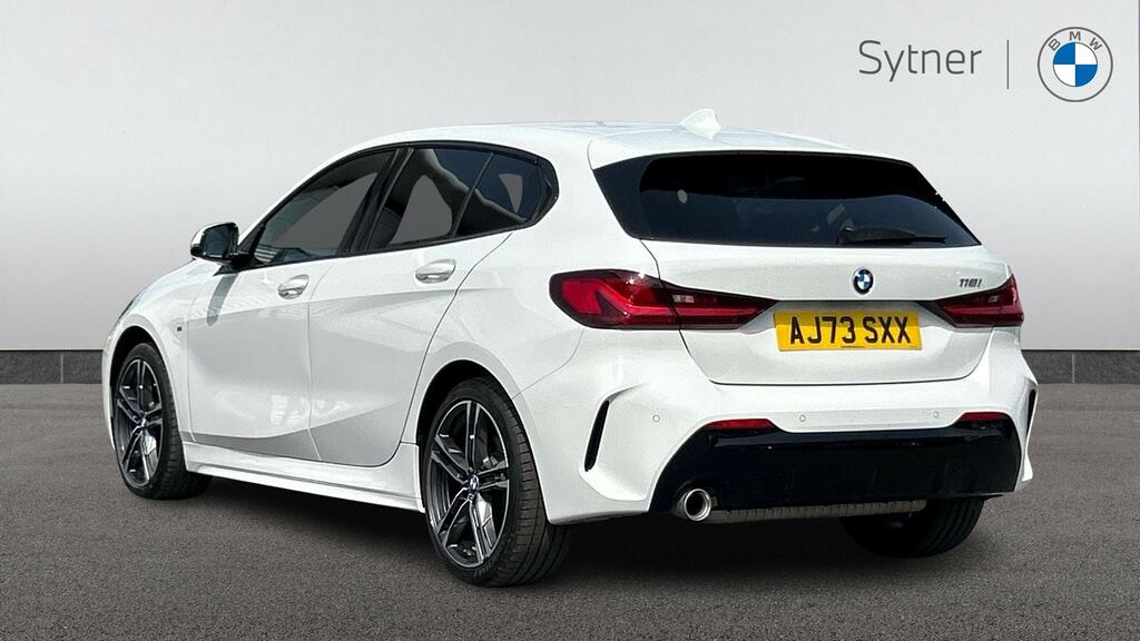 BMW 1 Series 118I 136 M Sport Step AJ73SXX White #2