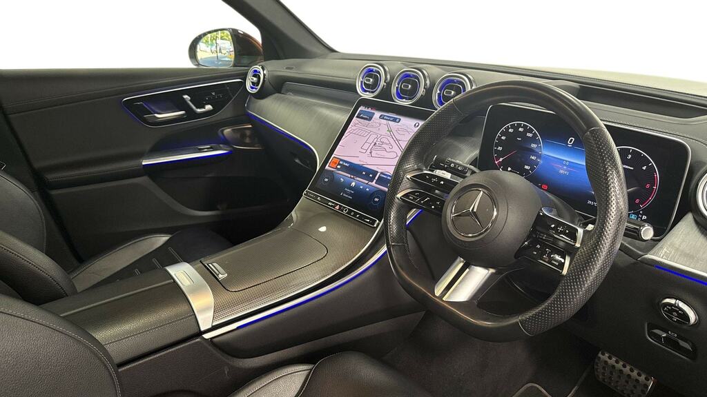 Mercedes-Benz GLC Class Glc 220D 4Matic Amg Line Premium 9G-tronic FD23ZSK Black #3