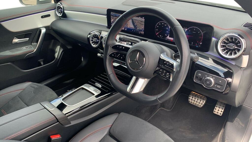 Mercedes-Benz CLA Class Cla 220D Amg Line Executive Tip KK73GUG White #3