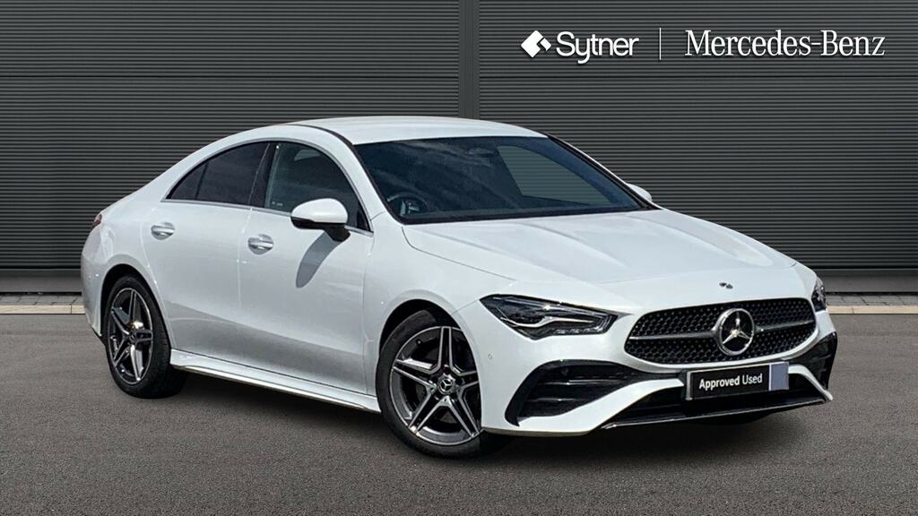 Mercedes-Benz CLA Class Cla 220D Amg Line Executive Tip White