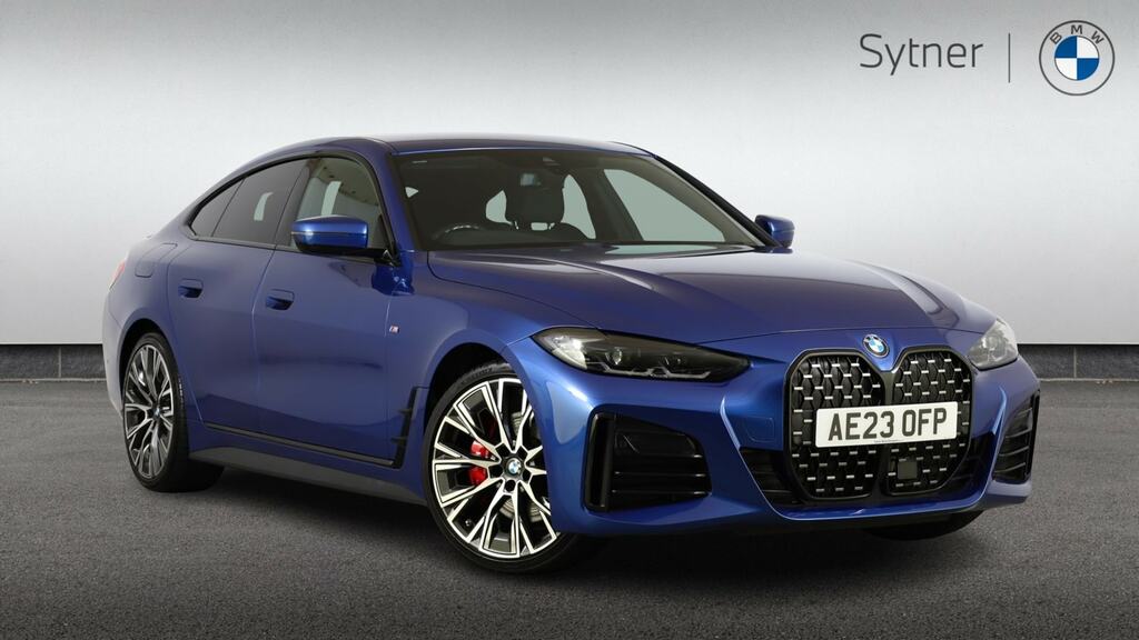 BMW 4 Series Gran Coupe 420I M Sport Step Pro Pack Blue