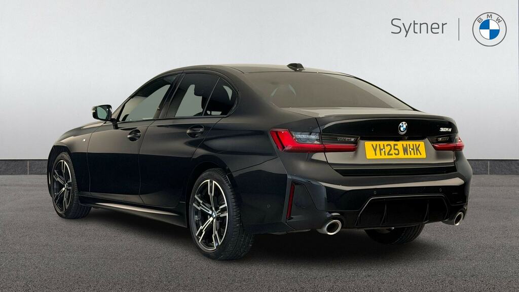 BMW 3 Series 320I M Sport Step YH25WHK Black #3