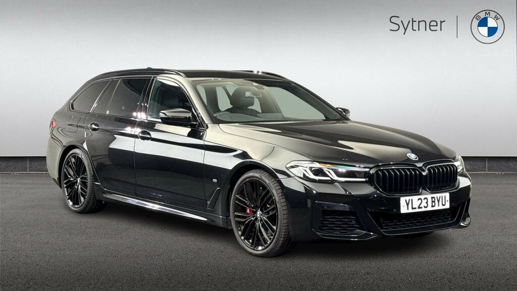 BMW 5 Series 520D Mht M Sport Step Pro Pack Black