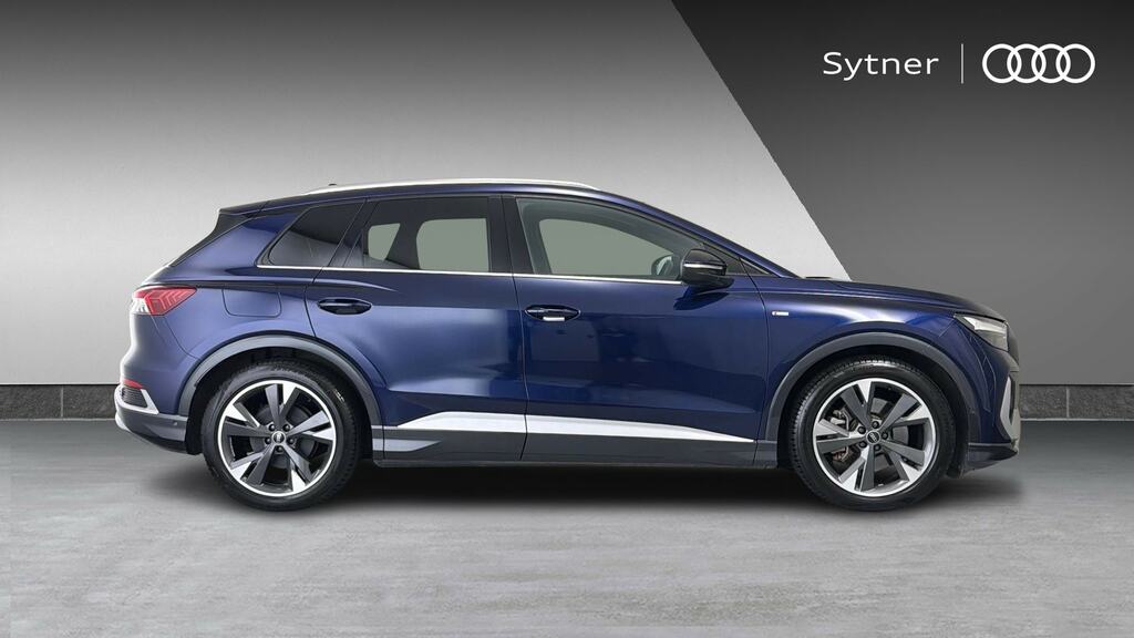 Audi Q4 E Tron 220Kw 50 Quattro 82Kwh S Line Cs KM23BRX Blue #4