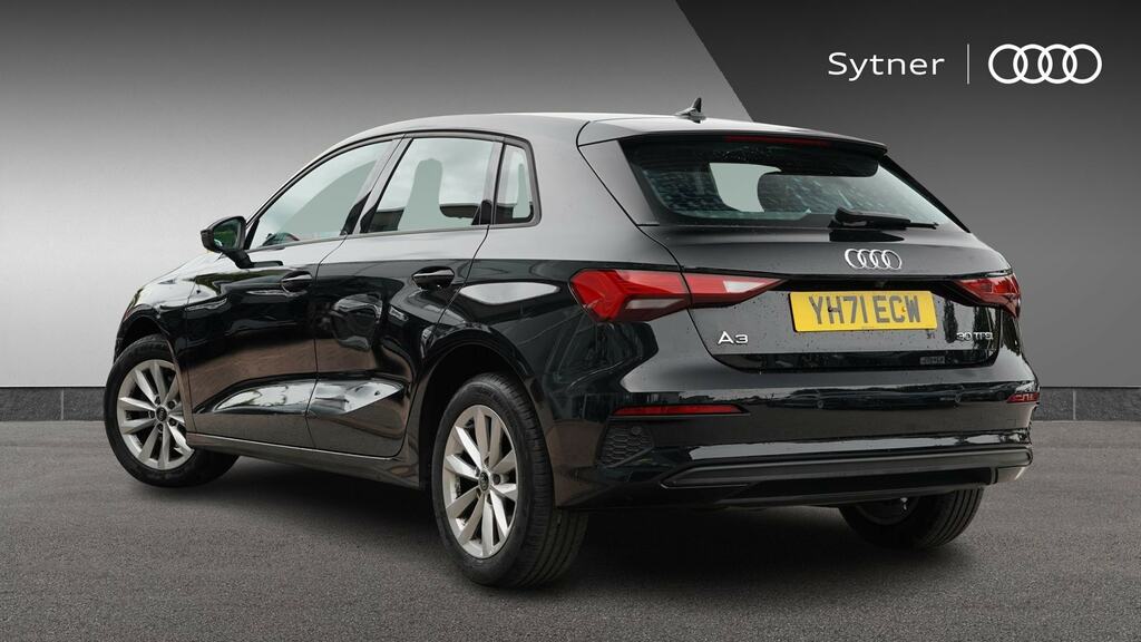 Audi A3 30 Tfsi Technik YH71ECW Black #3