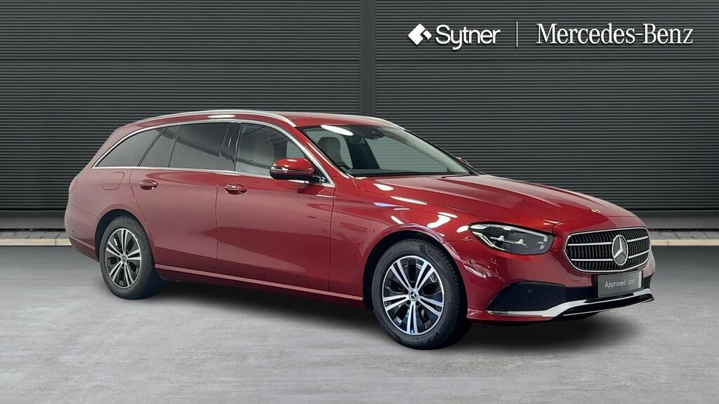 Mercedes-Benz E Class E220d Sport 9G-tronic Red