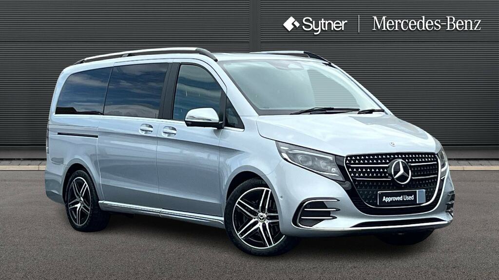 Mercedes-Benz V Class V300 D Premium Amg Line 9G-tronic Long Silver