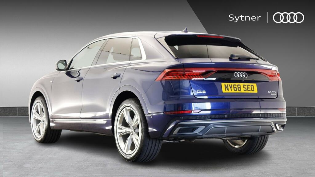 Audi Q8 50 Tdi Quattro S Line Tiptron Comfortsound NY68SEO Blue #3