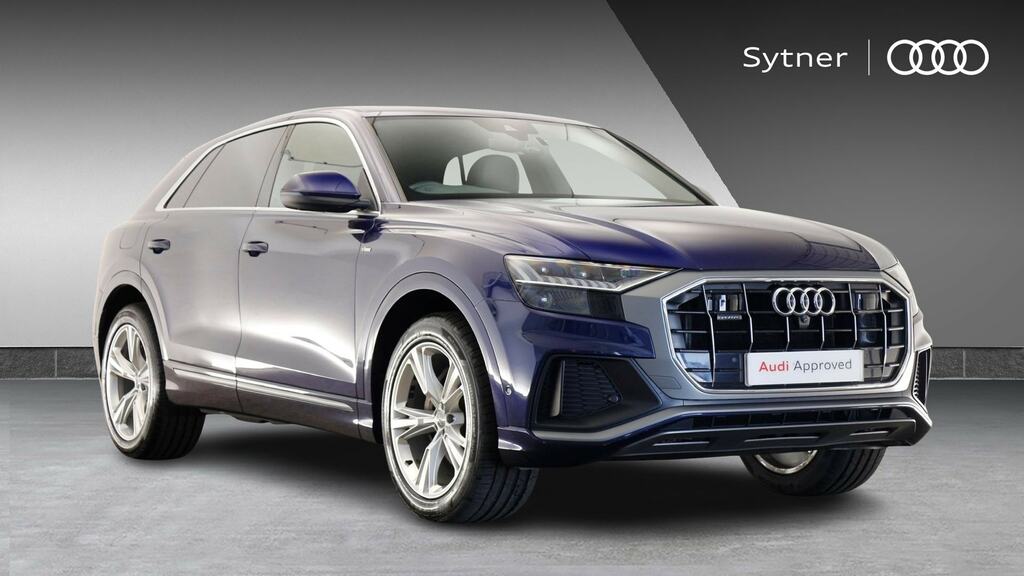 Audi Q8 50 Tdi Quattro S Line Tiptron Comfortsound Blue