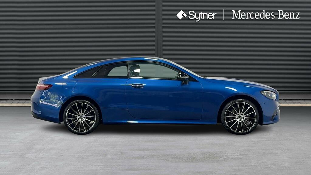 Mercedes-Benz E Class E400d 4Matic Amg Line Night Ed Pre 9G-tronic Blue #4