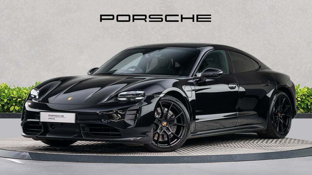 Porsche Taycan 440Kw Gts 93Kwh 22Kw 5 Seat GX23VNR Black #3