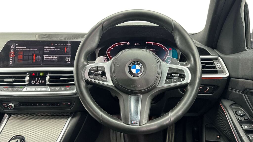 BMW 3 Series 330E M Sport FD69RYJ Grey #5