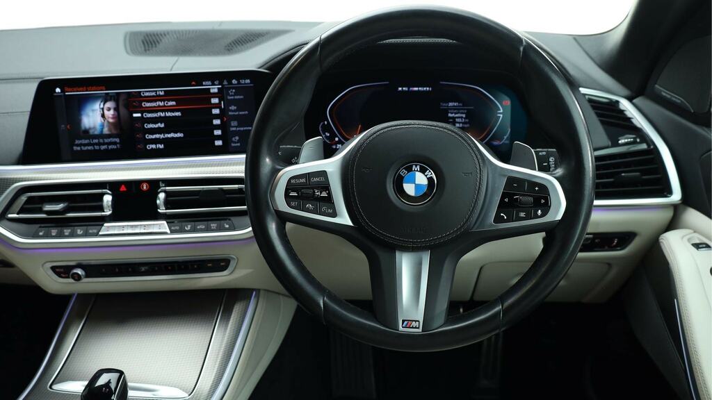 BMW X5 Xdrive M50i Black #5