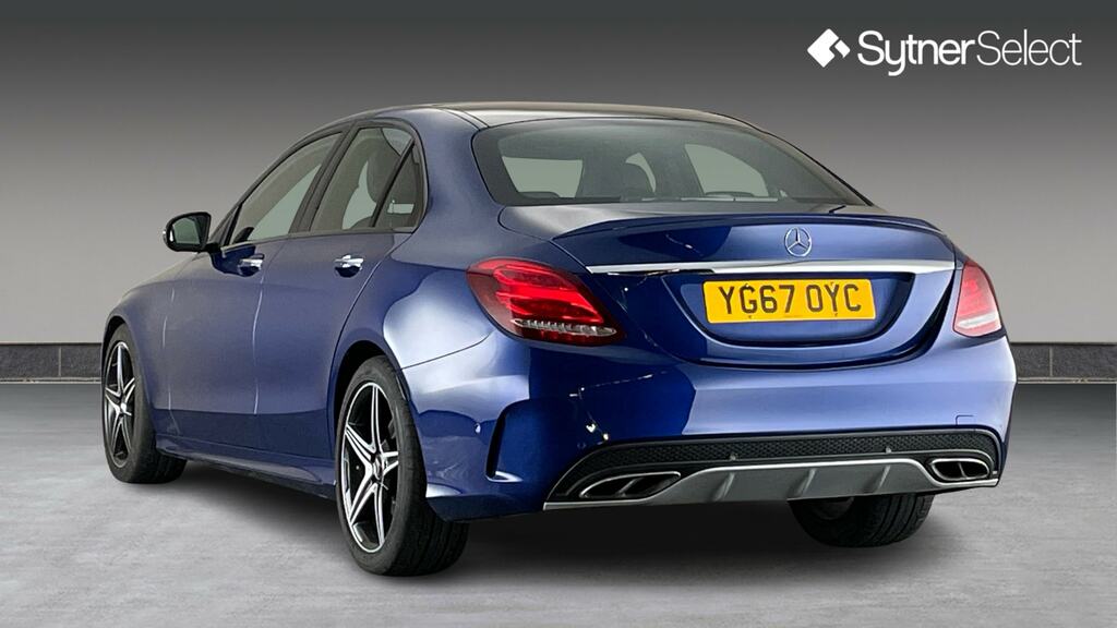 Mercedes-Benz C Class C43 4Matic Premium YG67OYC Blue #2
