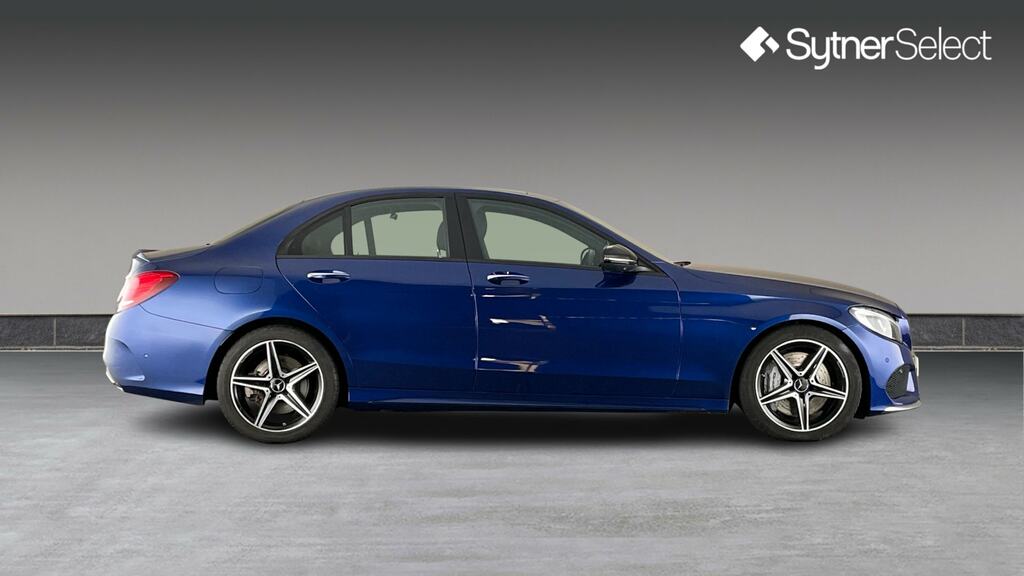 Mercedes-Benz C Class C43 4Matic Premium YG67OYC Blue #3
