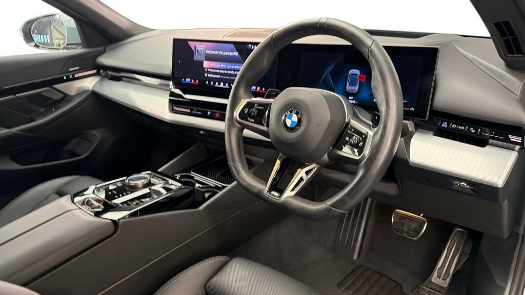 BMW 5 Series 520I M Sport LV24OFD Grey #6
