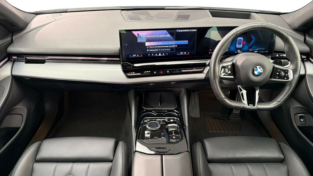BMW 5 Series 520I M Sport LV24OFD Grey #4