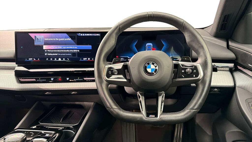 BMW 5 Series 520I M Sport LV24OFD Grey #5