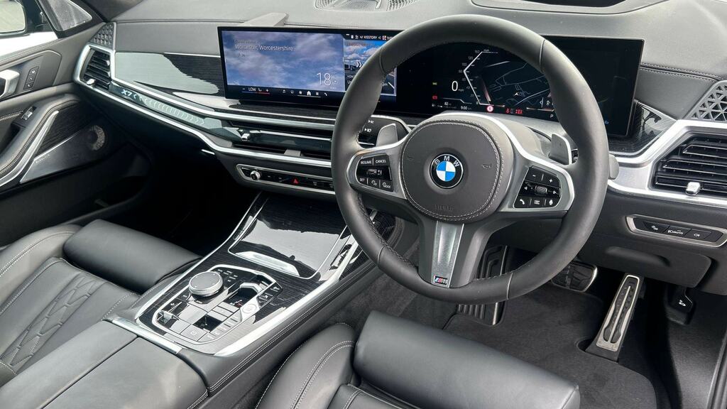 BMW X7 Xdrive40d Mht M Sport Step DT25SFK Black #6