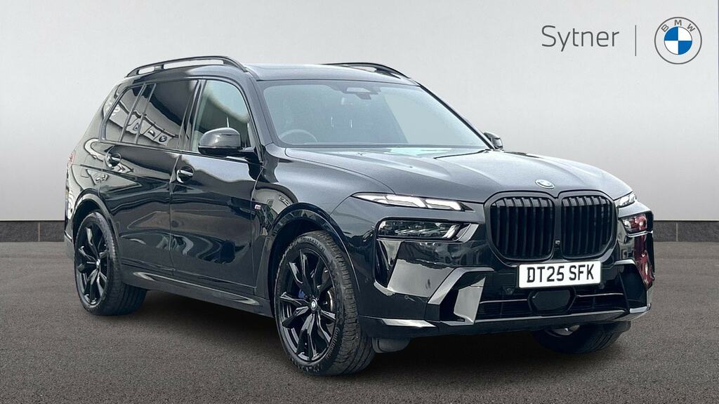 BMW X7 Xdrive40d Mht M Sport Step DT25SFK Black