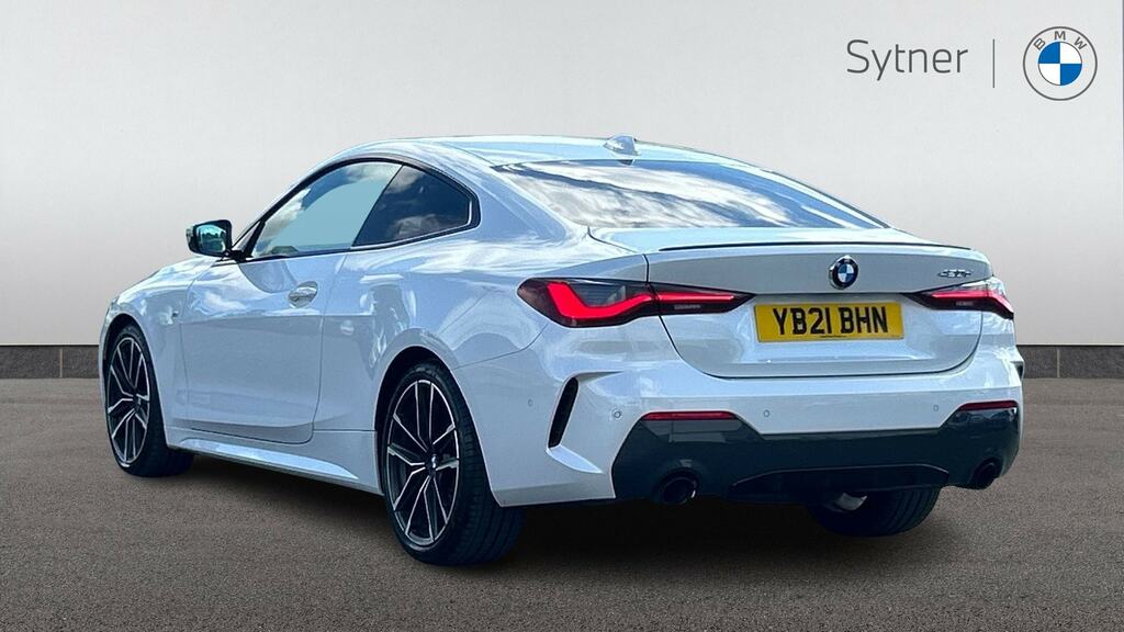 BMW 4 Series Gran Coupe 420D Mht M Sport Step Techpro Pack White #2