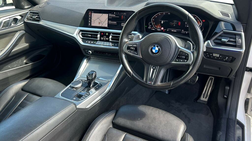 BMW 4 Series Gran Coupe 420D Mht M Sport Step Techpro Pack White #6