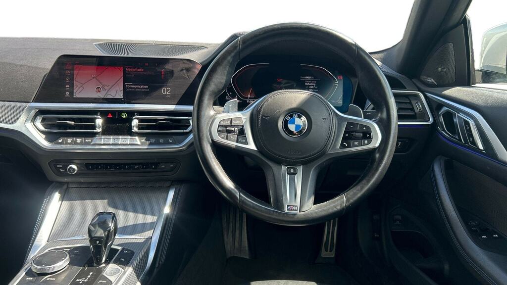 BMW 4 Series Gran Coupe 420D Mht M Sport Step Techpro Pack White #5