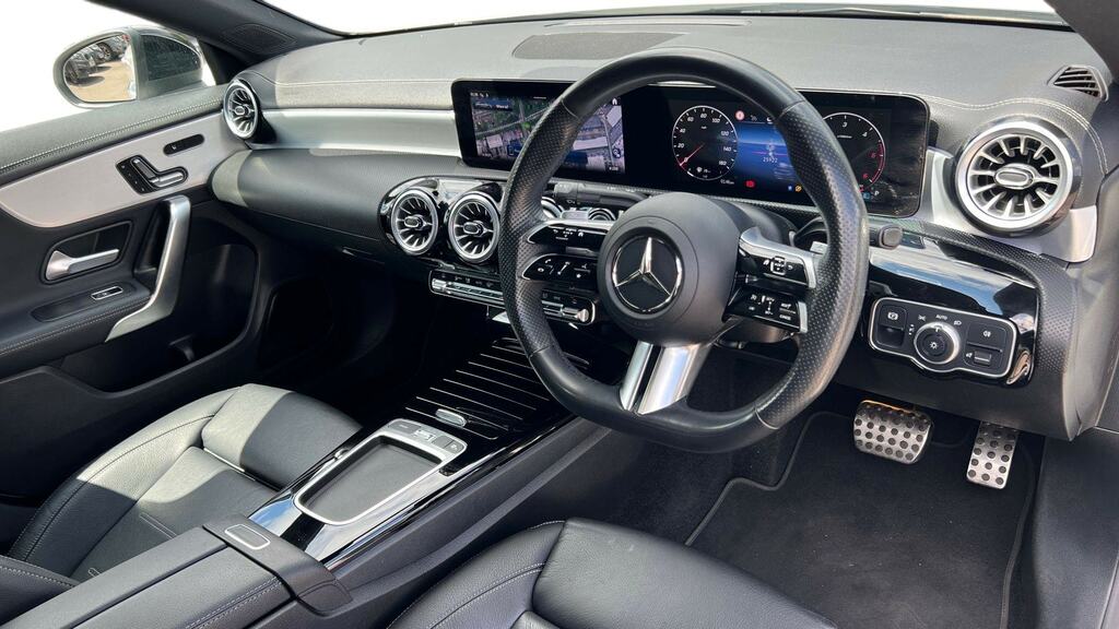 Mercedes-Benz CLA Class Cla 220D Amg Line Premium Plus Tip KP24ZNN White #3