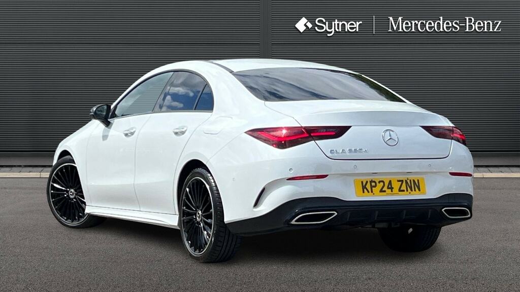 Mercedes-Benz CLA Class Cla 220D Amg Line Premium Plus Tip KP24ZNN White #2
